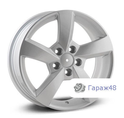 LegeArtis Concept-VW506 R15 / 6J PCD 5x100 ET 38 ЦО 57.1 Литые Серебристый