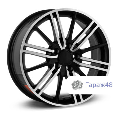 LegeArtis Concept-TY511 R17 / 7J PCD 5x114.3 ET 45 ЦО 60.1 Литые Черный с полированной лицевой поверхностью