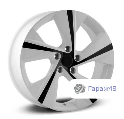 LegeArtis Concept-KI509 R17 / 7J PCD 5x114.3 ET 35 ЦО 67.1 Литые Белый с черными элементами