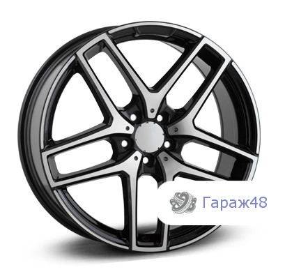 LegeArtis Concept-MR531 R20 / 8.5J PCD 5x112 ET 29 ЦО 66.6 Литые Черный с полированной лицевой поверхностью